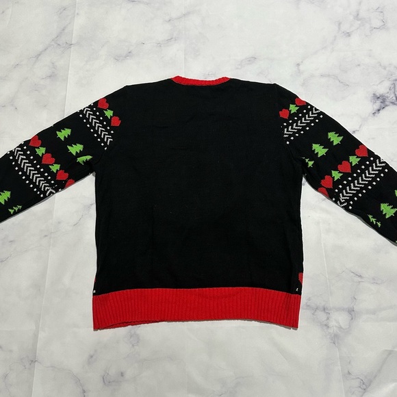 Light-Up This B*tch Loves Christmas Ugly Christmas Sweater - Size Large - Picture 6 of 6